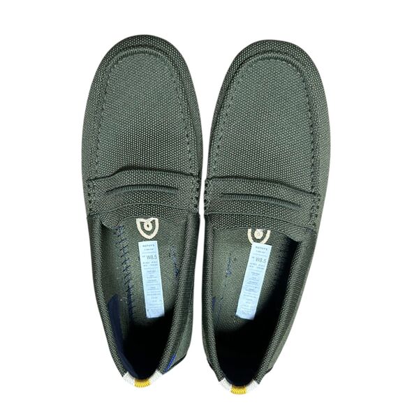 Rothy's The Driver Flats, Women's Flats, Olive Green, Size 8.5, Used - Picture 7 of 12